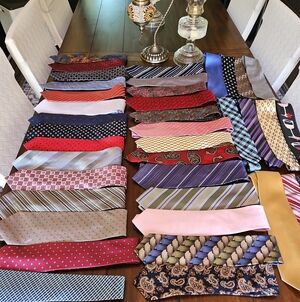 Men's Classic Assorted Neckties - 40 In Total